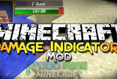 Damage Indicators Mod Para Minecraft 1.8/1.7.10