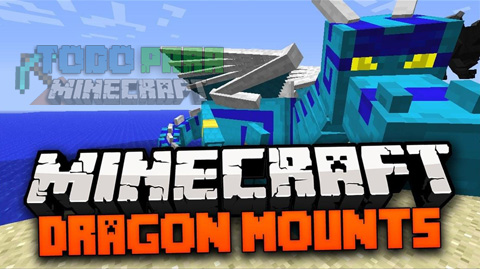 Dragon Mounts Mod Para Minecraft 1.8/1.7.10/1.7.2