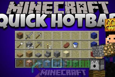 Quick Hotbar Mod Para Minecraft 1.9/1.8.9/1.7.10