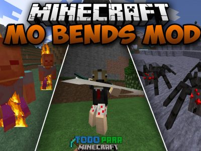 Mod Mo’ Bends para Minecraft 1.10/1.9/1.8/1.7