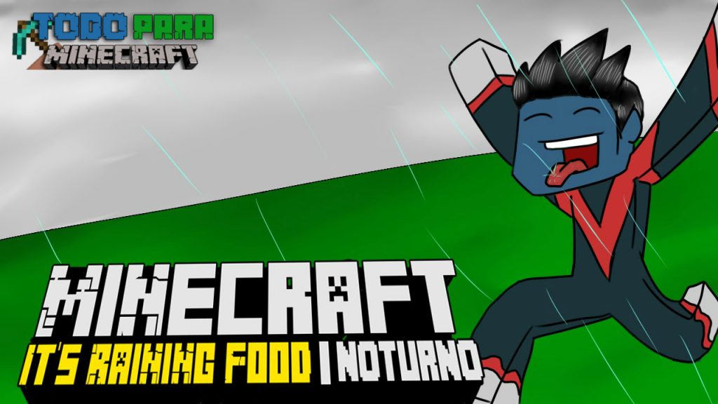 mod It's Raining Food! para Minecraft